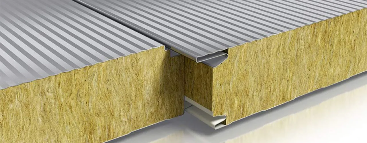 ساختار ساندویچ پانل پشم سنگ